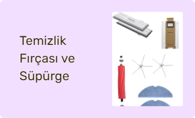 Temizlik Fırçası ve Süpürge
