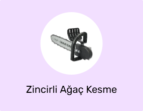 Zincirli Ağaç Kesme Makinesi