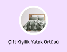 Çift Kişilik Yatak Örtüsü
