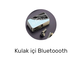 Kulak içi Bluetoooth Kulaklık