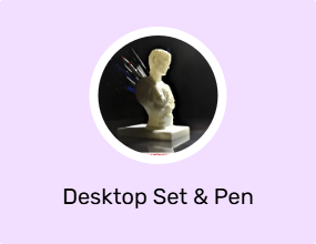 Desktop Set & Pen Holder & Business Card Holder
