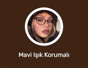 Mavi Işık Korumalı Gözlük