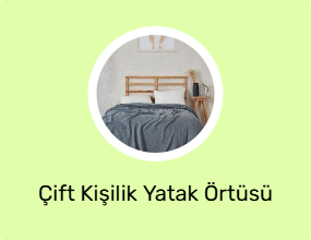Çift Kişilik Yatak Örtüsü