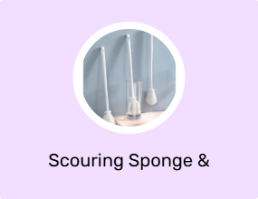 Scouring Sponge & Brush