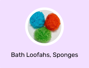 Bath Loofahs, Sponges & Poufs