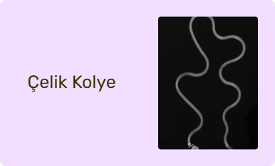Çelik Kolye