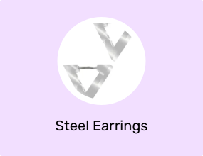 Steel Earrings
