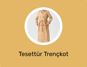 Tesettür Trençkot