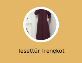 Tesettür Trençkot