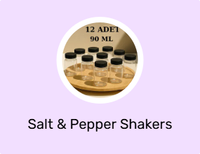 Salt & Pepper Shakers