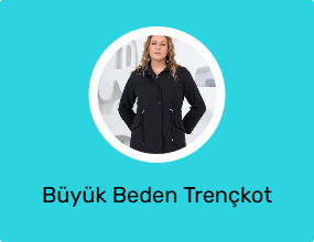 Büyük Beden Trençkot