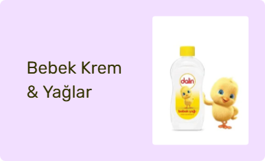Bebek Krem & Yağlar
