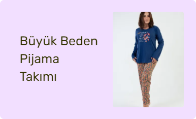Büyük Beden Pijama Takımı