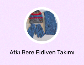 Atkı Bere Eldiven Takımı