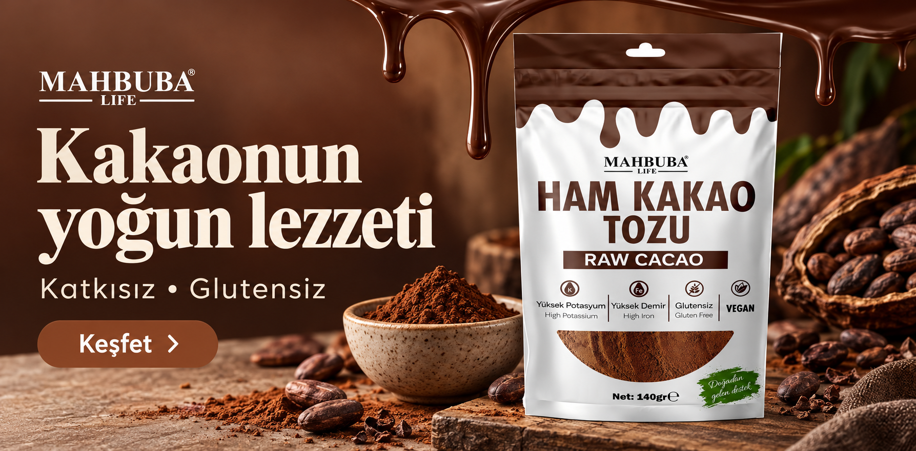 MAHBUBA LIFE Ham Kakao Tozu