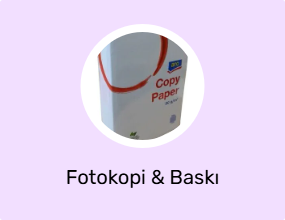 Fotokopi & Baskı Kağıtları