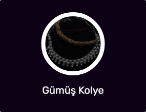 Gümüş Kolye