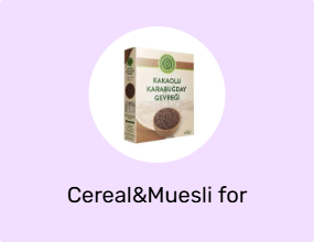 Cereal&Muesli for Breakfast