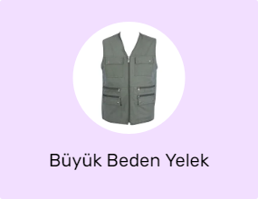 Büyük Beden Yelek