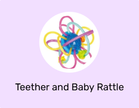 Teether and Baby Rattle