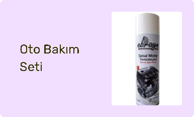 Oto Bakım Seti