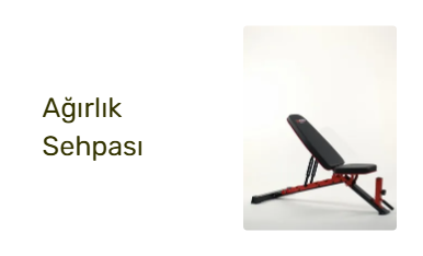 Ağırlık Sehpası