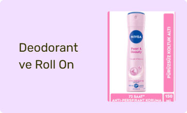 Deodorant ve Roll On