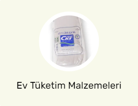 Ev Tüketim Malzemeleri