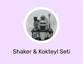Shaker & Kokteyl Seti