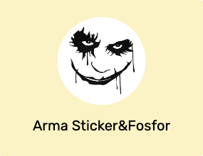 Arma Sticker&Fosfor Şeritler