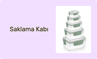 Saklama Kabı