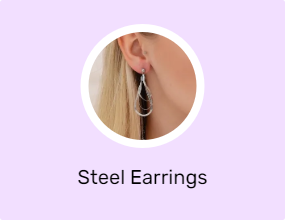 Steel Earrings