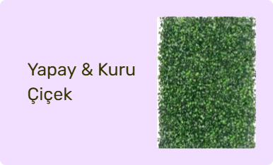 Yapay & Kuru Çiçek