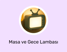 Masa ve Gece Lambası