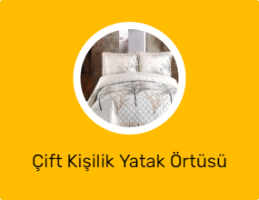 Çift Kişilik Yatak Örtüsü