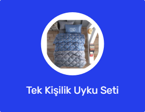 Tek Kişilik Uyku Seti