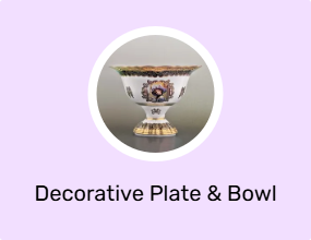 Decorative Plate & Bowl