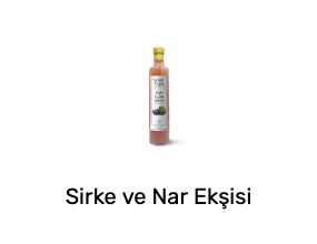 Sirke ve Nar Ekşisi
