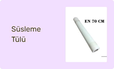 Süsleme Tülü