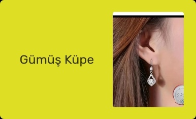 Gümüş Küpe