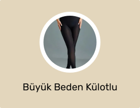 Büyük Beden Külotlu Çorap
