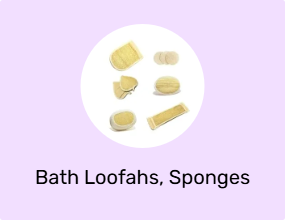 Bath Loofahs, Sponges & Poufs
