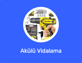 Akülü Vidalama