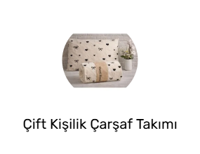 Çift Kişilik Çarşaf Takımı