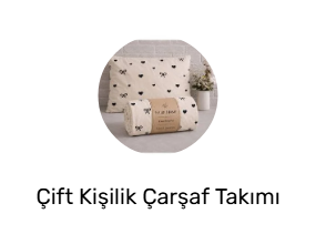 Çift Kişilik Çarşaf Takımı