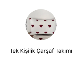 Tek Kişilik Çarşaf Takımı