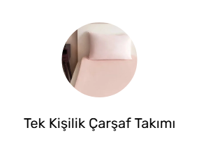 Tek Kişilik Çarşaf Takımı