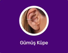 Gümüş Küpe