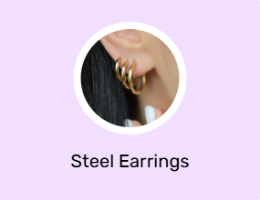 Steel Earrings