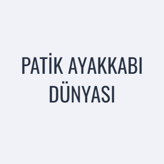 PATİK AYAKKABI